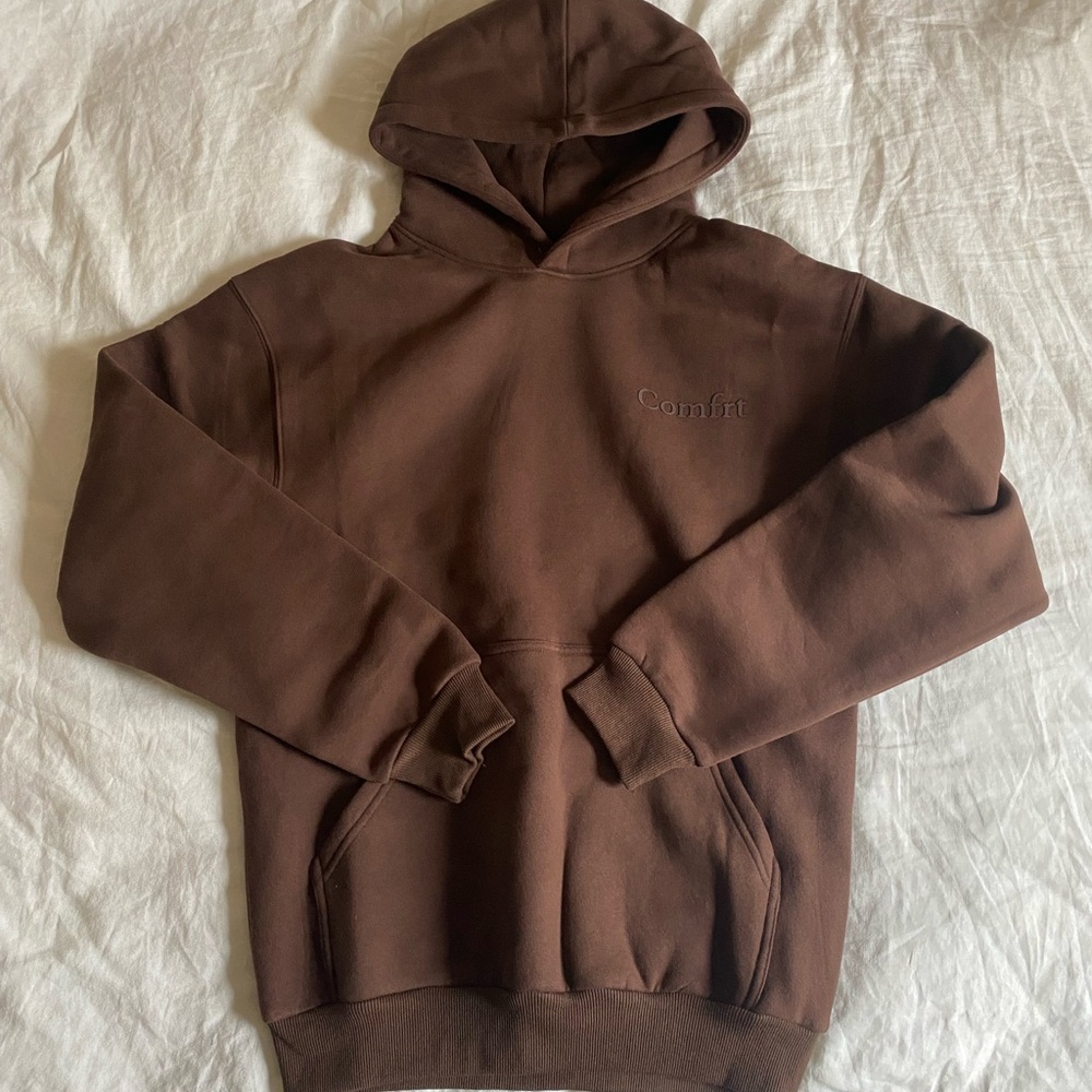 NWT Comfrt - Brown Walnut Hoodie - Picture 3 of 8